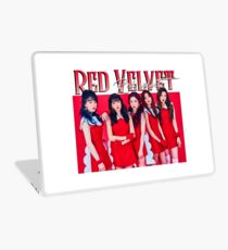 Red Velvet Band Tee Laptop Skin