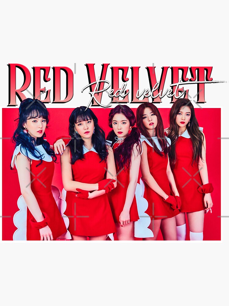 Red Velvet Logo Stickers for Sale | Redbubble