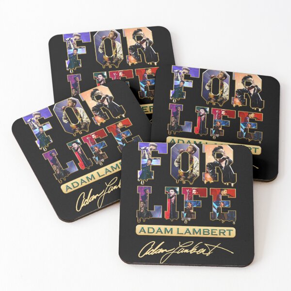 Item preview, ADAM LAMBERT FOR LIFE designed and sold by BurnishedAsaSt.
