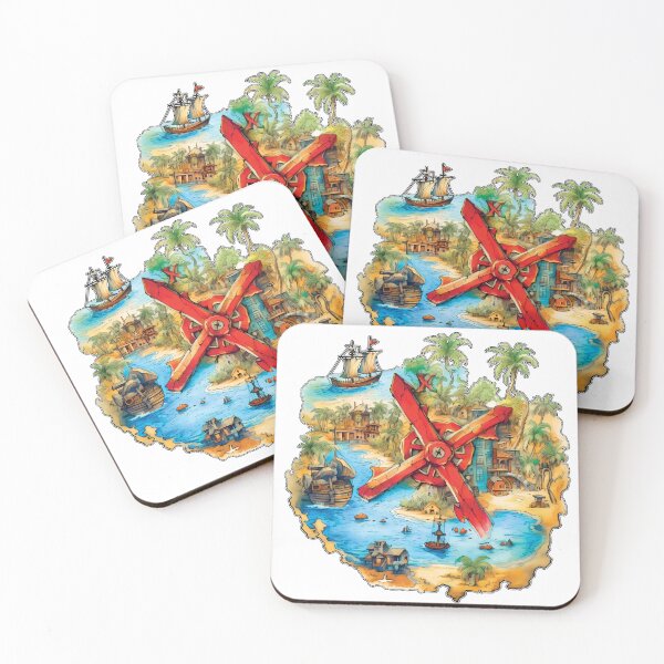 Item preview, X Marks the Spot - Pirate Treasure Map designed and sold by Rickie Pauley.