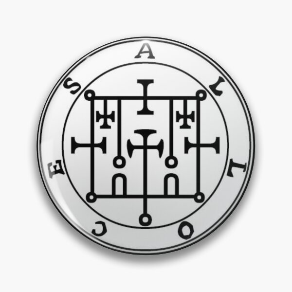 Item preview, Seal of Solomon Sigil of Alloces designed and sold by patternshoprad.