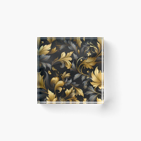 Aperçu de l'œuvre Décor baroque et damassé élégant : motifs ornés vintage créée et vendue par AlienSkinEyes.