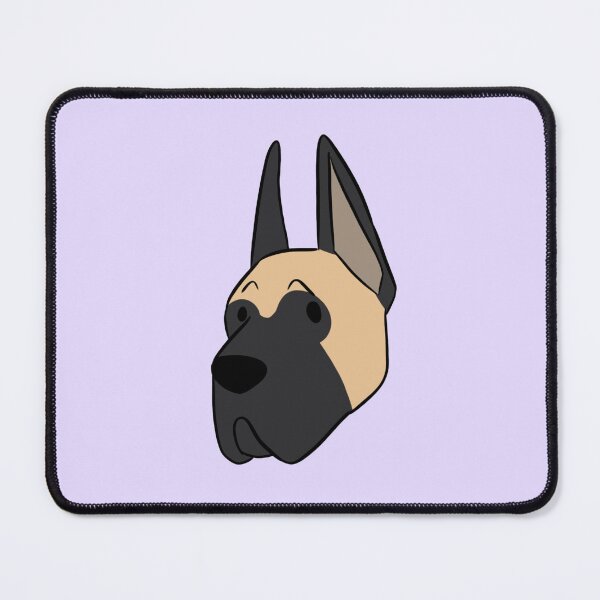 Item preview, Cute great dane dog face designed and sold by Yaragold.