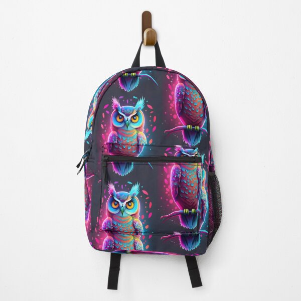 Item preview, Neon style owl designed and sold by Trendy-Artistry.