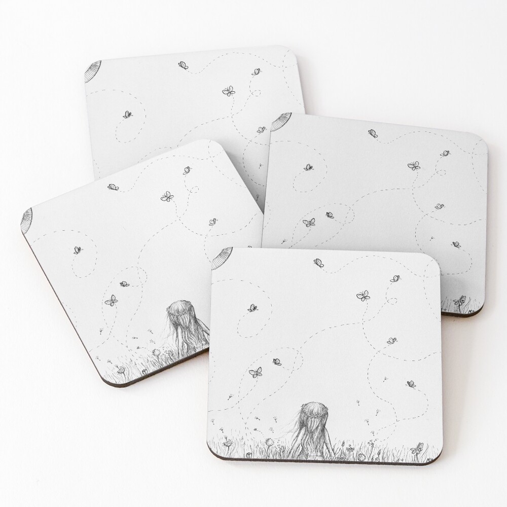 Item preview, Coasters (Set of 4) designed and sold by PaintedWillow.
