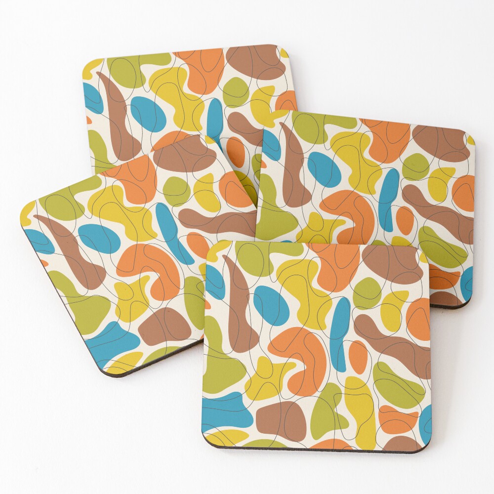 Item preview, Coasters (Set of 4) designed and sold by WonderworkLI.