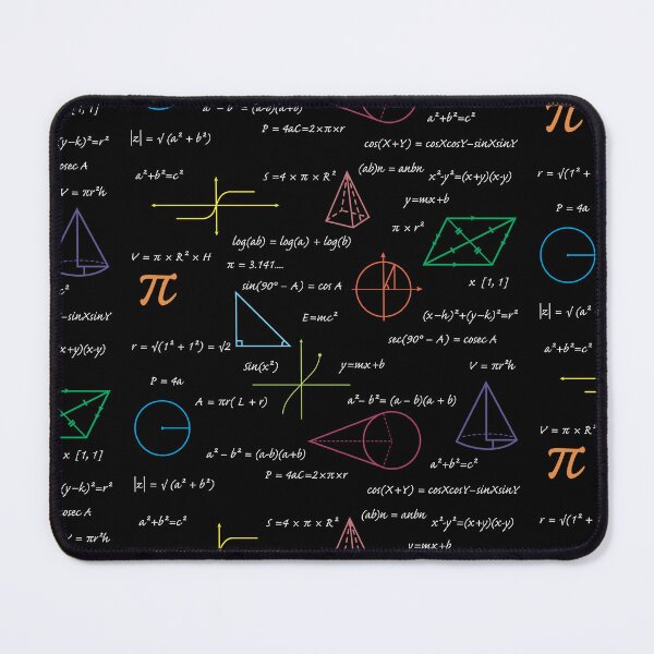 Item preview, Colorful Mathematics Equations Math Formulas  designed and sold by idovedesign.