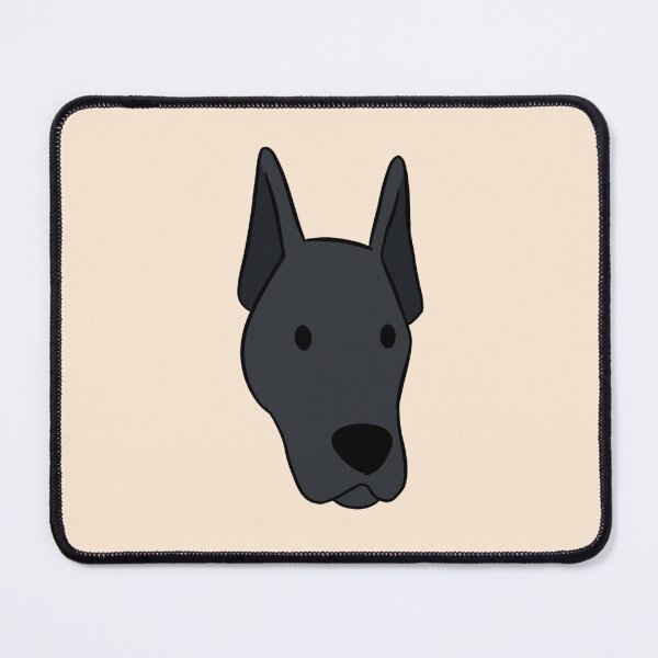 Item preview, Cute great dane dog face designed and sold by Yaragold.