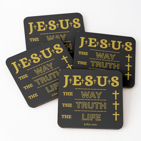 Item preview, Jesus The Way The Truth The Life T-Shirt designed and sold by MrDomStore.