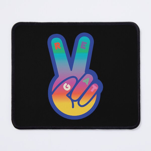 Item preview, GREAT! (Hand peace sign) designed and sold by justwaterthanks.