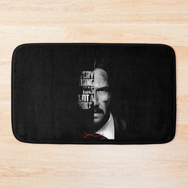 Item preview, Black and white John Wick quote. designed and sold by LavaAryana.