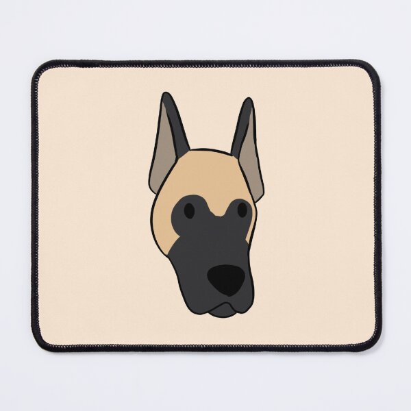 Item preview, Cute great dane dog face designed and sold by Yaragold.