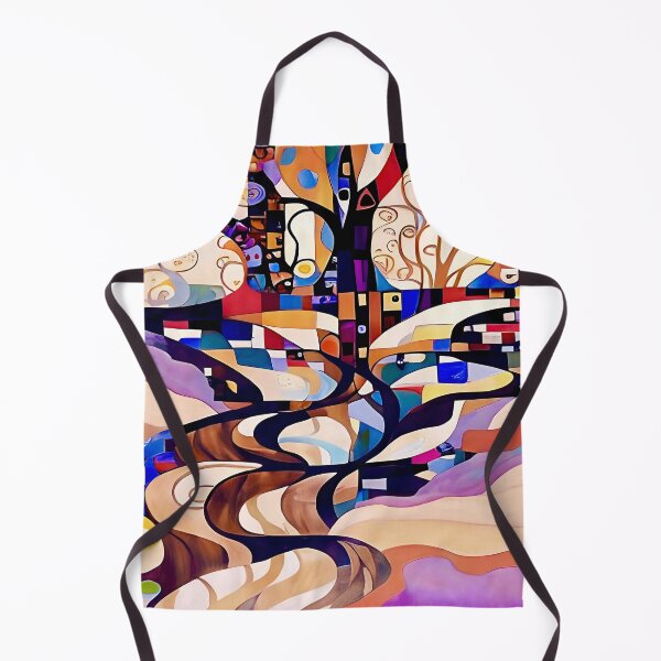 Item preview, Stylized Trees on the Hill designed and sold by Dana Roper.