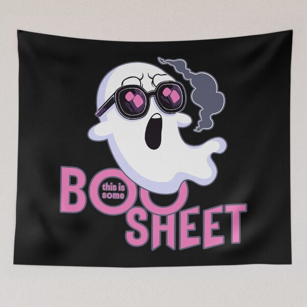 Item preview, this is some boo sheet | ghost in glasses designed and sold by Niktarka.