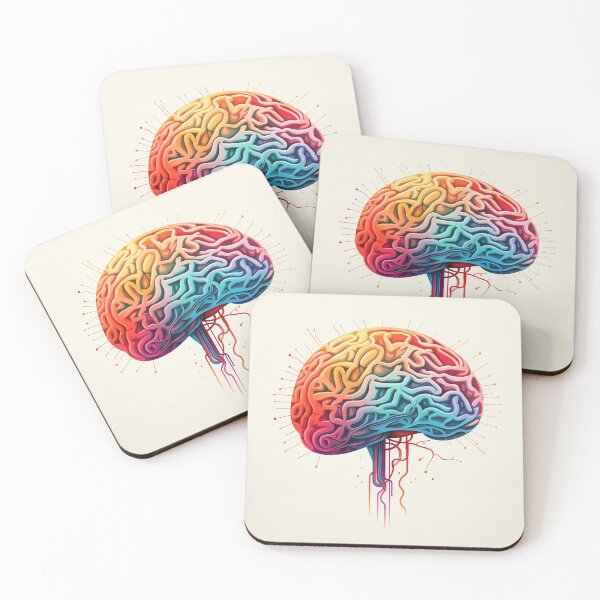 Item preview, Colorful Brain designed and sold by wonderlandv.