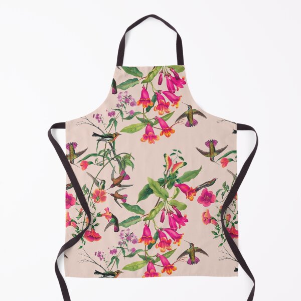 Item preview, Vintage Hummingbirds and Flowers designed and sold by OwnDesignOnline.