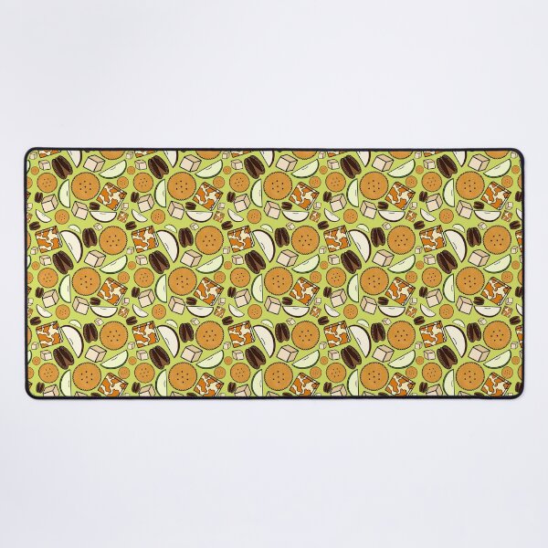 Item preview, Cheese Board Pattern (Green) designed and sold by honeybeepaper.