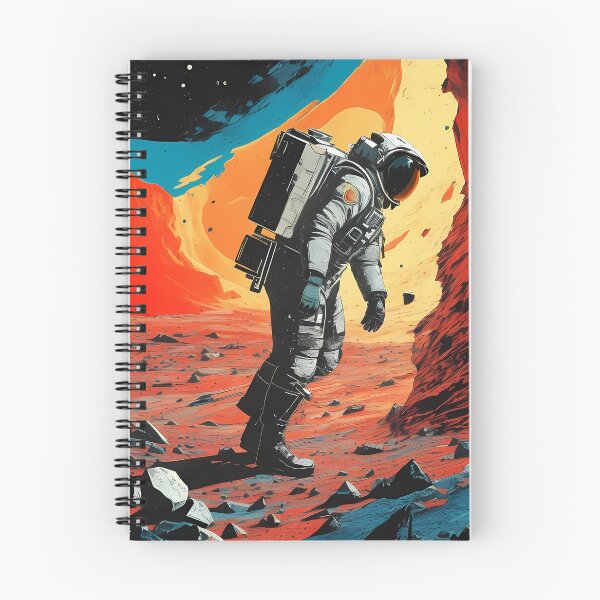 Item preview, An Astronaut on the Mars Fictional Artwork designed and sold by deepakrode7.