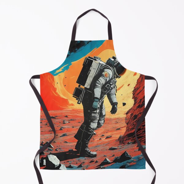 Item preview, An Astronaut on the Mars Fictional Artwork designed and sold by deepakrode7.