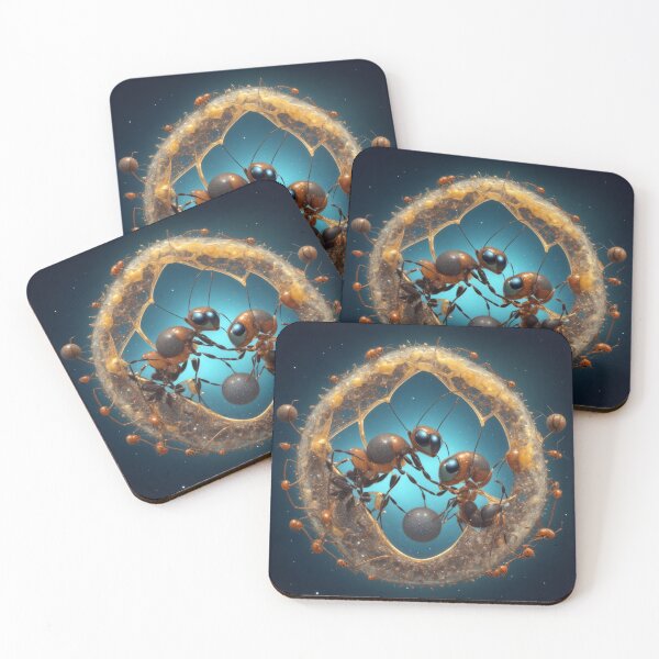 Item preview, Ants in Cosmic Harmony designed and sold by Sadia  Jannat.