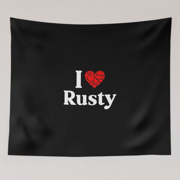 Item preview, Rusty Heart - I Love Rusty designed and sold by MiraclePitts.