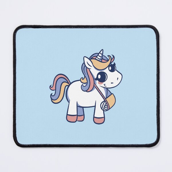 Item preview, Injured unicorn, get well soon designed and sold by DerSenat.