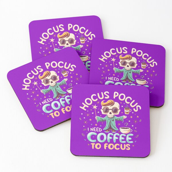 Item preview, Hocus Pocus I Need Coffee To Focus designed and sold by SimpliText.