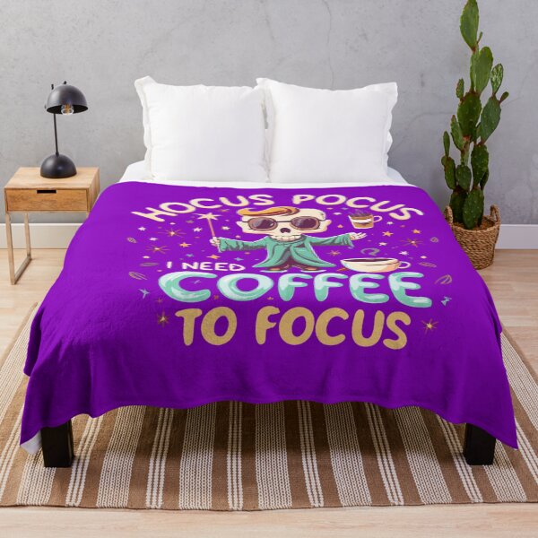 Item preview, Hocus Pocus I Need Coffee To Focus designed and sold by SimpliText.