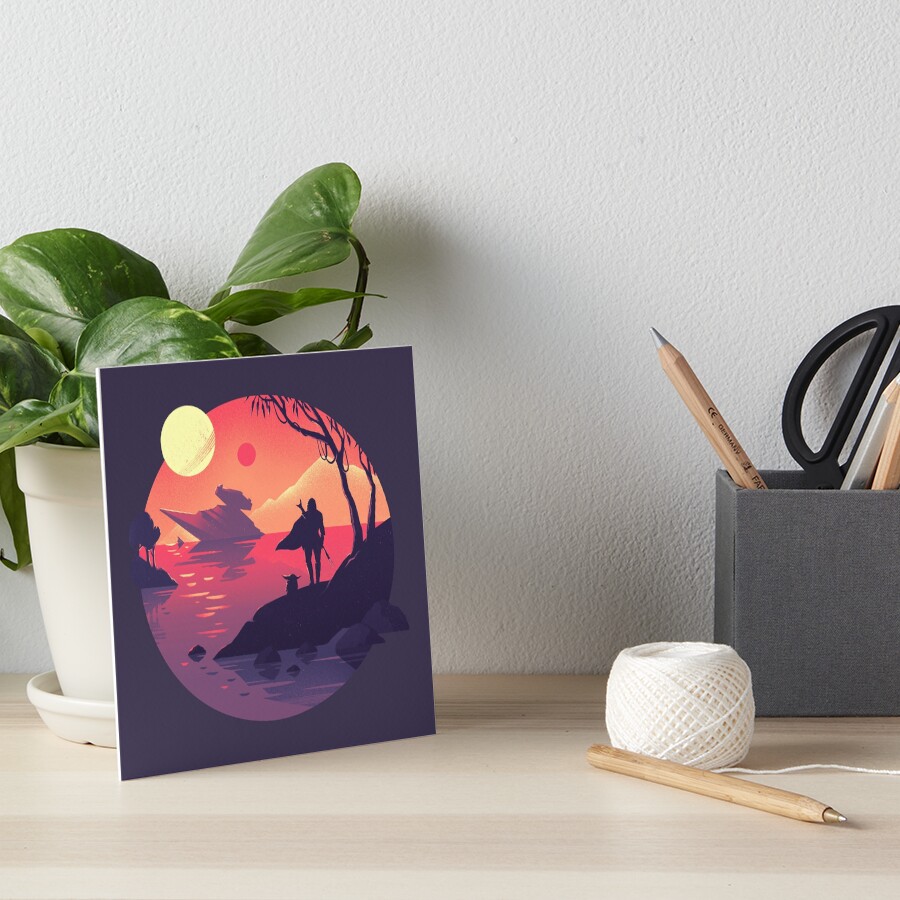 Item preview, Art Board Print designed and sold by anniko-story.