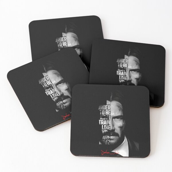 Item preview, Cita de John Wick en blanco y negro. designed and sold by LavaAryana.