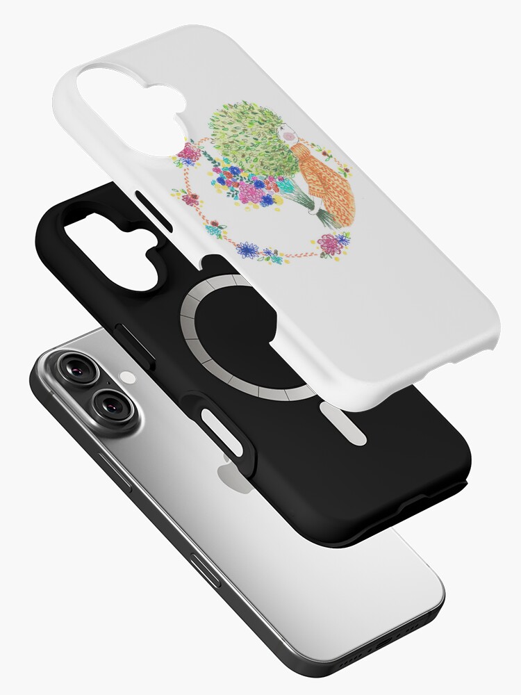 Aperçu 2 sur 4. Coque iPhone avec l'œuvre Petite Pousse créée et vendue par luna2810.