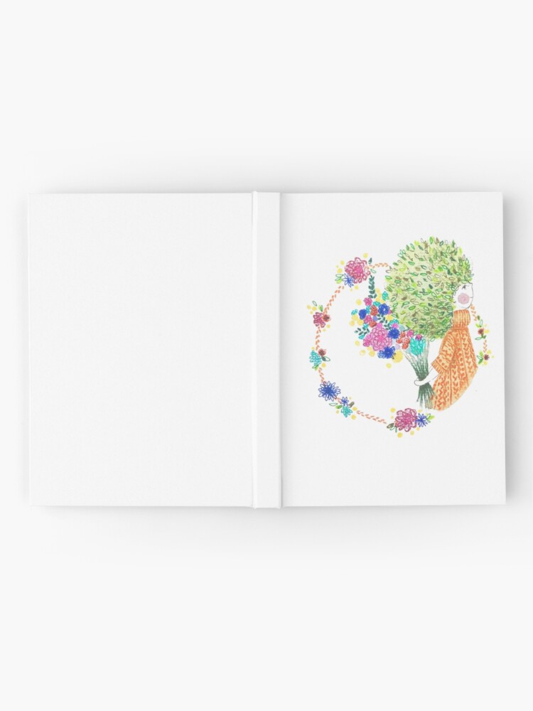 Aperçu 2 sur 3. Carnet avec l'œuvre Petite Pousse créée et vendue par luna2810.