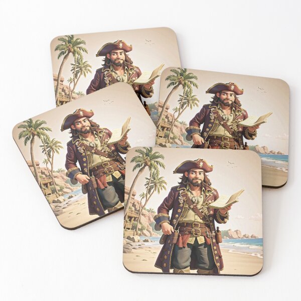 Item preview, pirate, desert island, treasure, island, paradise designed and sold by Chemikal1993.