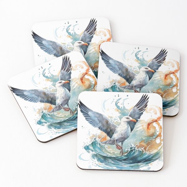 Item preview, Seagull at the North Sea designed and sold by Engl.