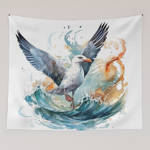 Item preview, Seagull at the North Sea designed and sold by Engl.