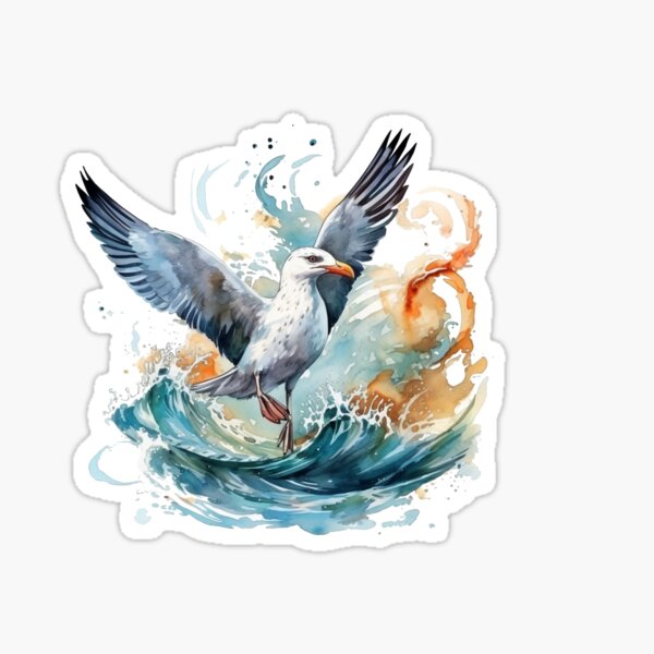 Item preview, Seagull at the North Sea designed and sold by Engl.