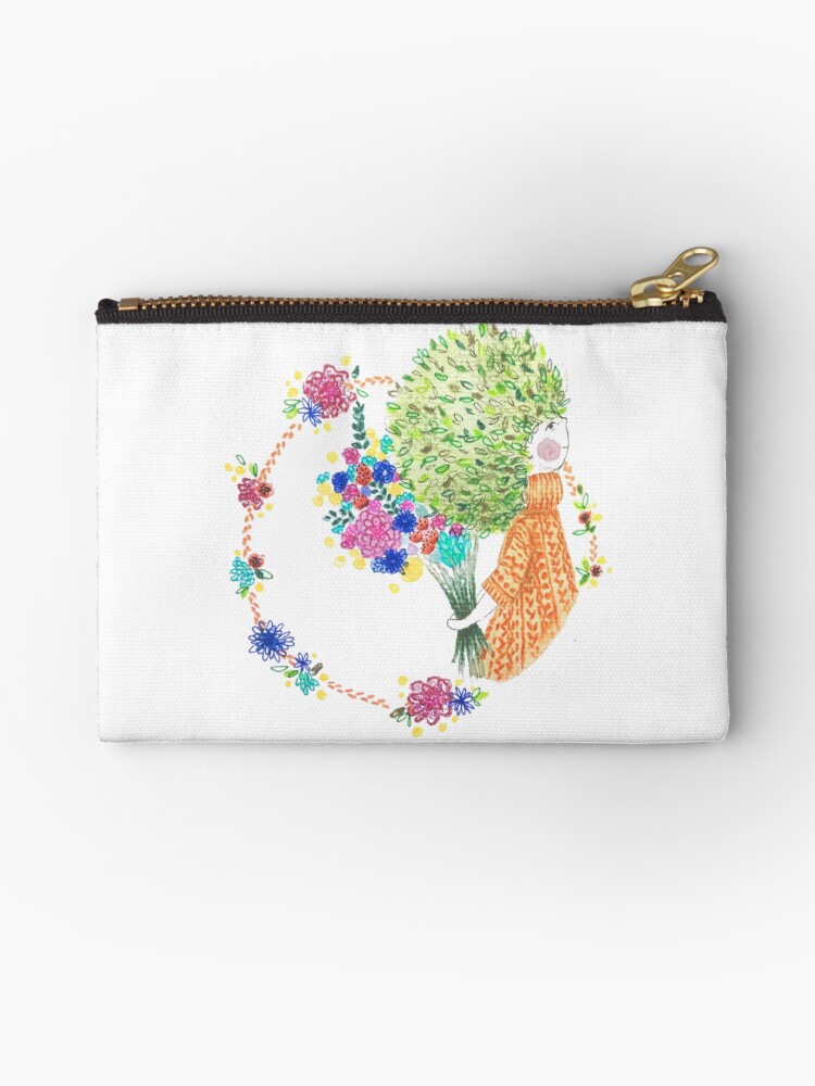 Aperçu 1 sur 4. Pochette avec l'œuvre Petite Pousse créée et vendue par luna2810.