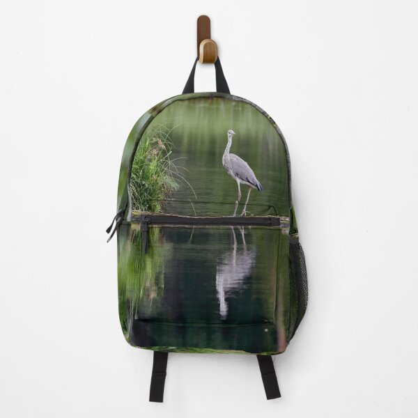 Item preview, Grey heron and a bush designed and sold by Jouko Lehto Photography.