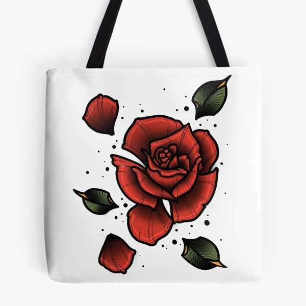 Item preview, Rose Old School designed and sold by SoulArtLove.