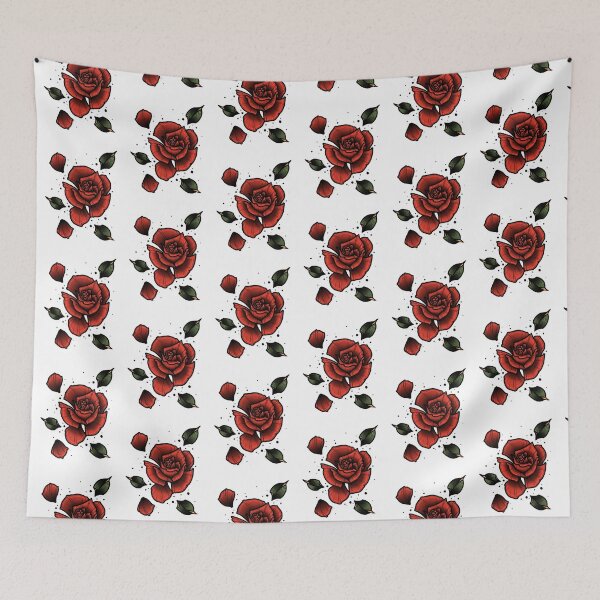 Item preview, Rose Old School designed and sold by SoulArtLove.