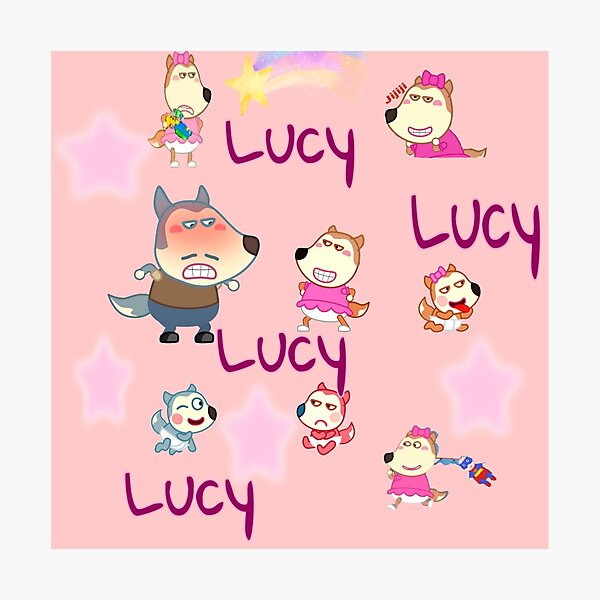 Peppa playing with friends wolfoo and lucy Vector Image