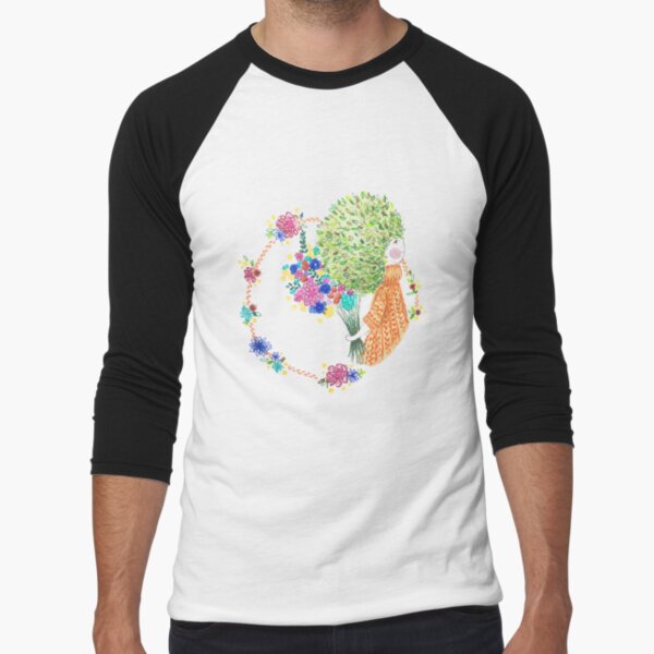 T-shirt baseball manches ¾