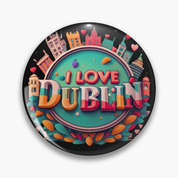 Item preview, I Love Dublin Top 3 Ireland designed and sold by OliDesigns.
