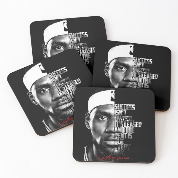 Item preview, Black and white LeBron James quote. designed and sold by LavaAryana.