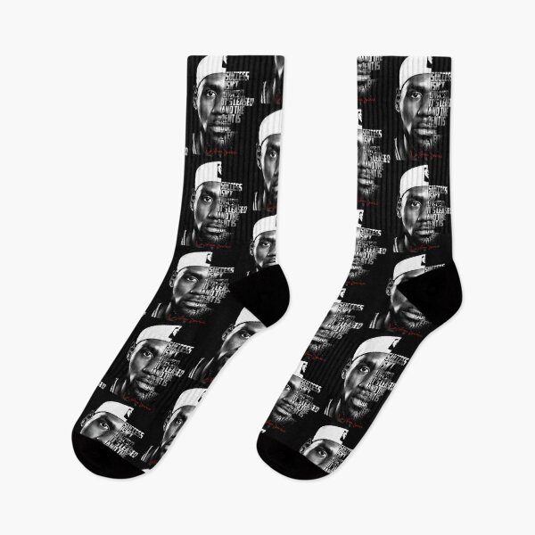 Item preview, Black and white LeBron James quote. designed and sold by LavaAryana.