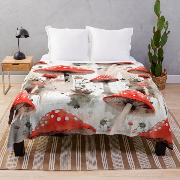 Item preview, Fly Agaric Mushroom Pattern designed and sold by BOYWANDER67.