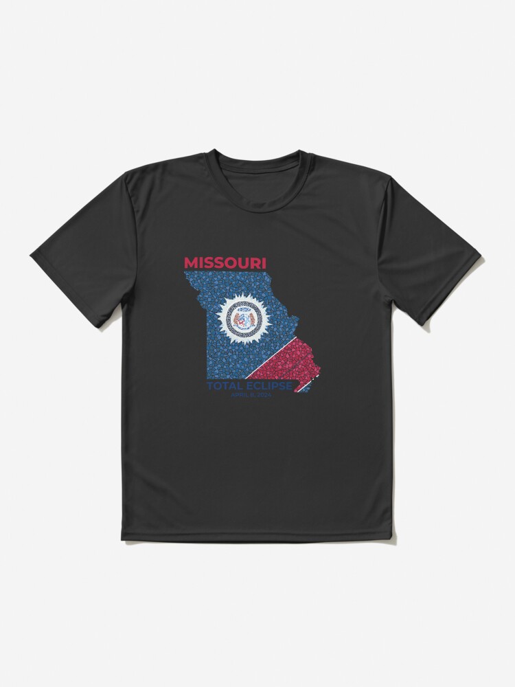Thumbnail 2 of 7, Active T-Shirt, Missouri 2024 Total Eclipse designed and sold by Eclipse2024.