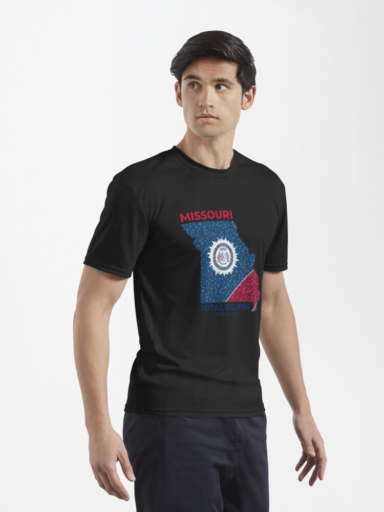 Thumbnail 3 of 7, Active T-Shirt, Missouri 2024 Total Eclipse designed and sold by Eclipse2024.