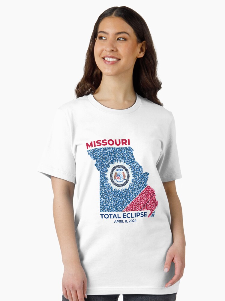 Thumbnail 2 of 7, Essential T-Shirt, Missouri 2024 Total Eclipse designed and sold by Eclipse2024.