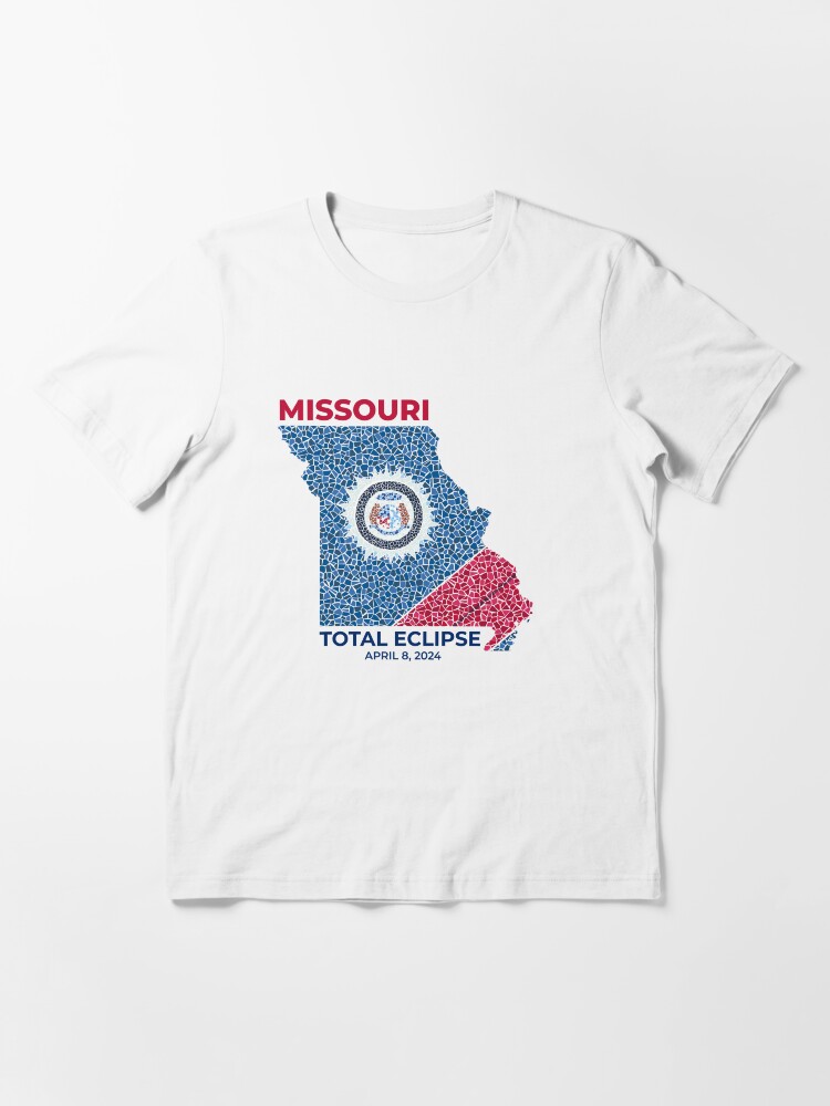 Thumbnail 3 of 7, Essential T-Shirt, Missouri 2024 Total Eclipse designed and sold by Eclipse2024.